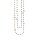 Double Line Spinels Chanel Necklace