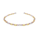 Pink Sapphire and Yellow Beryl Necklace