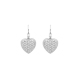 Heart Diamond-Pavé Earrings