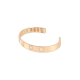 Flat Band Square Diamond Bracelet in 18K Rose Gold - 
