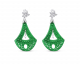 Jades and Diamonds Earrings