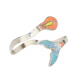 Micromosaic Shark Brass Bracelet