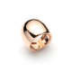 Convex Wide Band Ring in Rose Gold