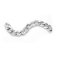Diamond Interlocking Link Bracelet in Silver