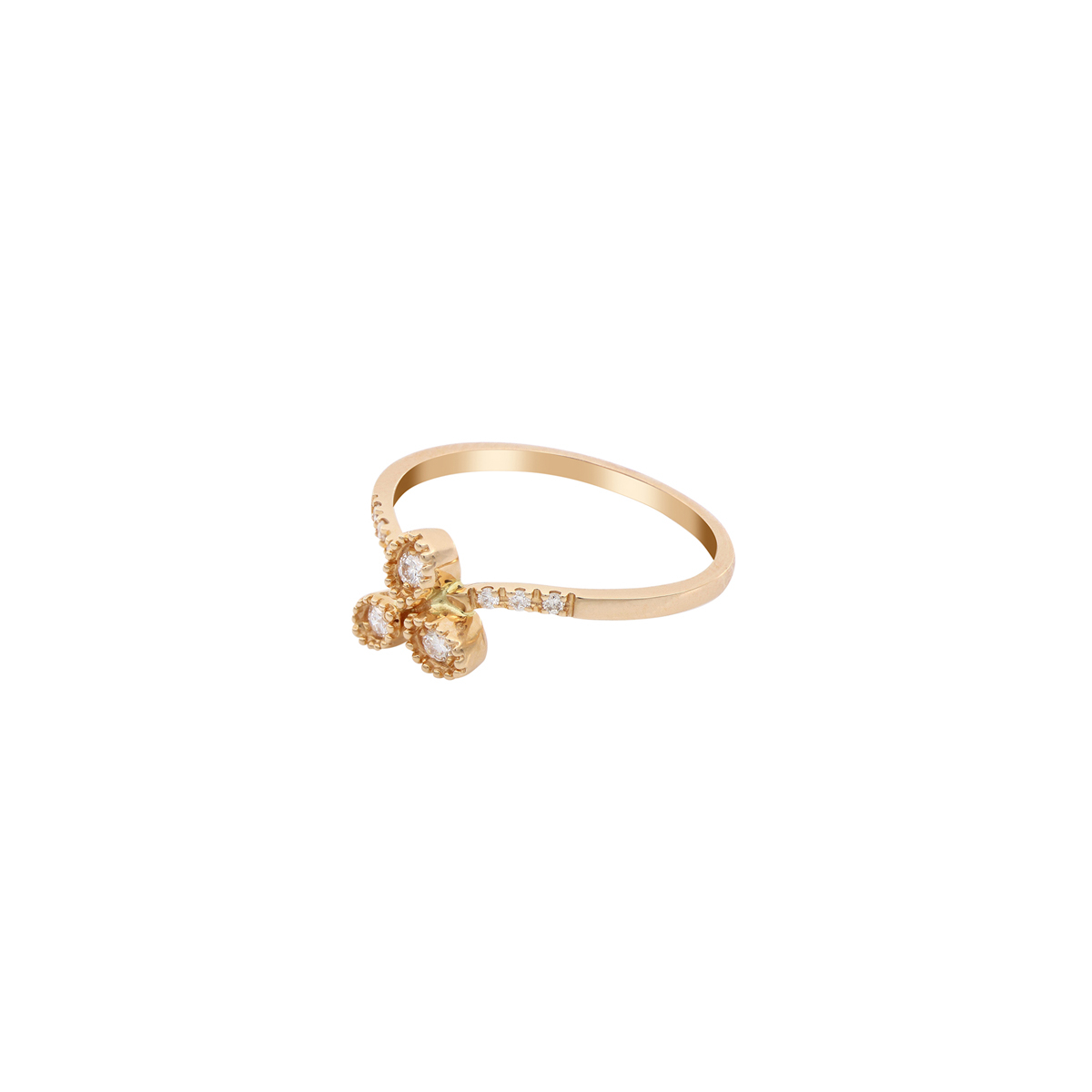 Rose Gold Trinity Ring