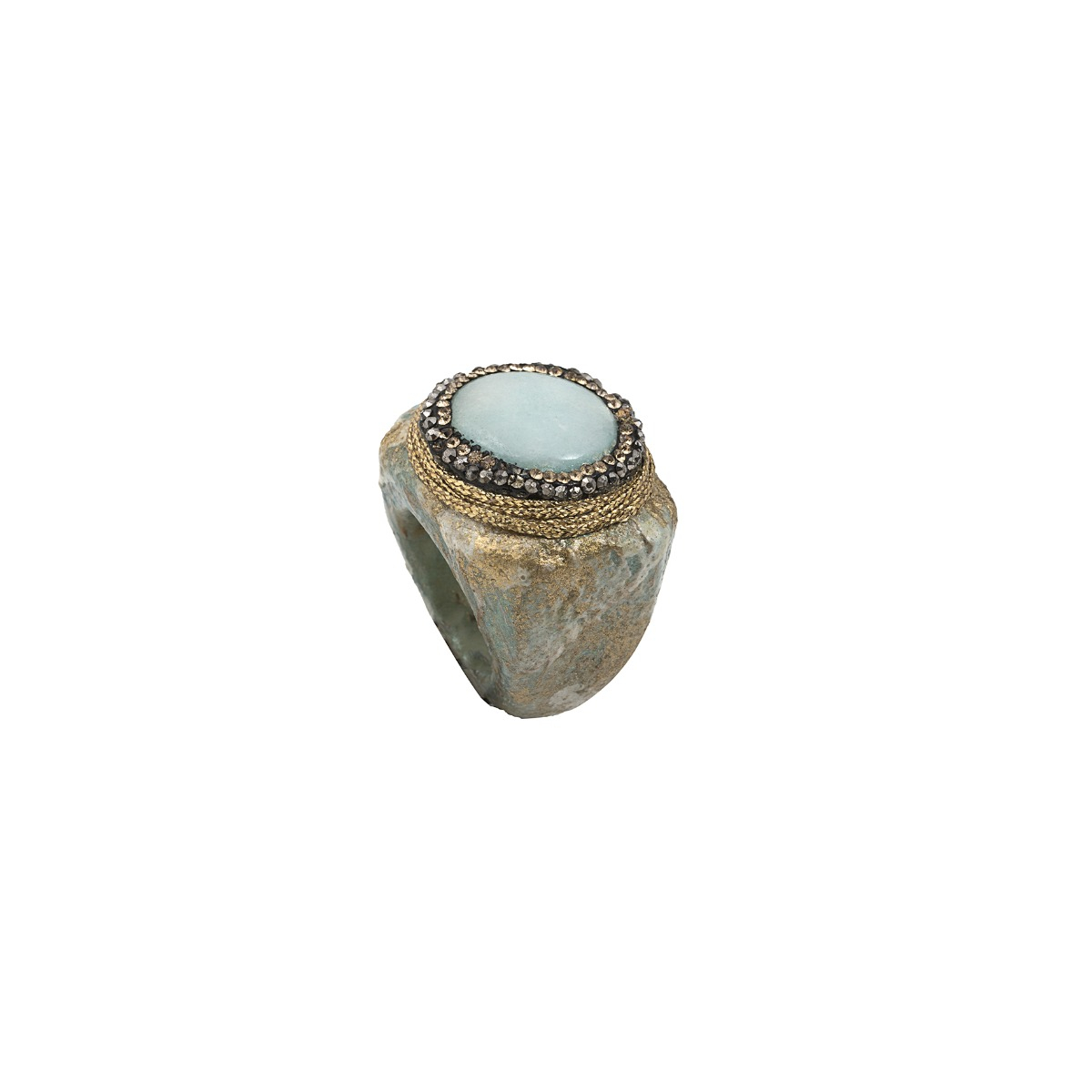 Marcasite Touquoise Ring