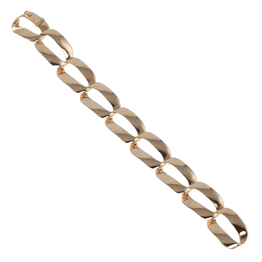 Elongated Link Bracelet