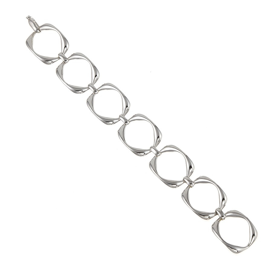 Seven-Square Chain Bracelet