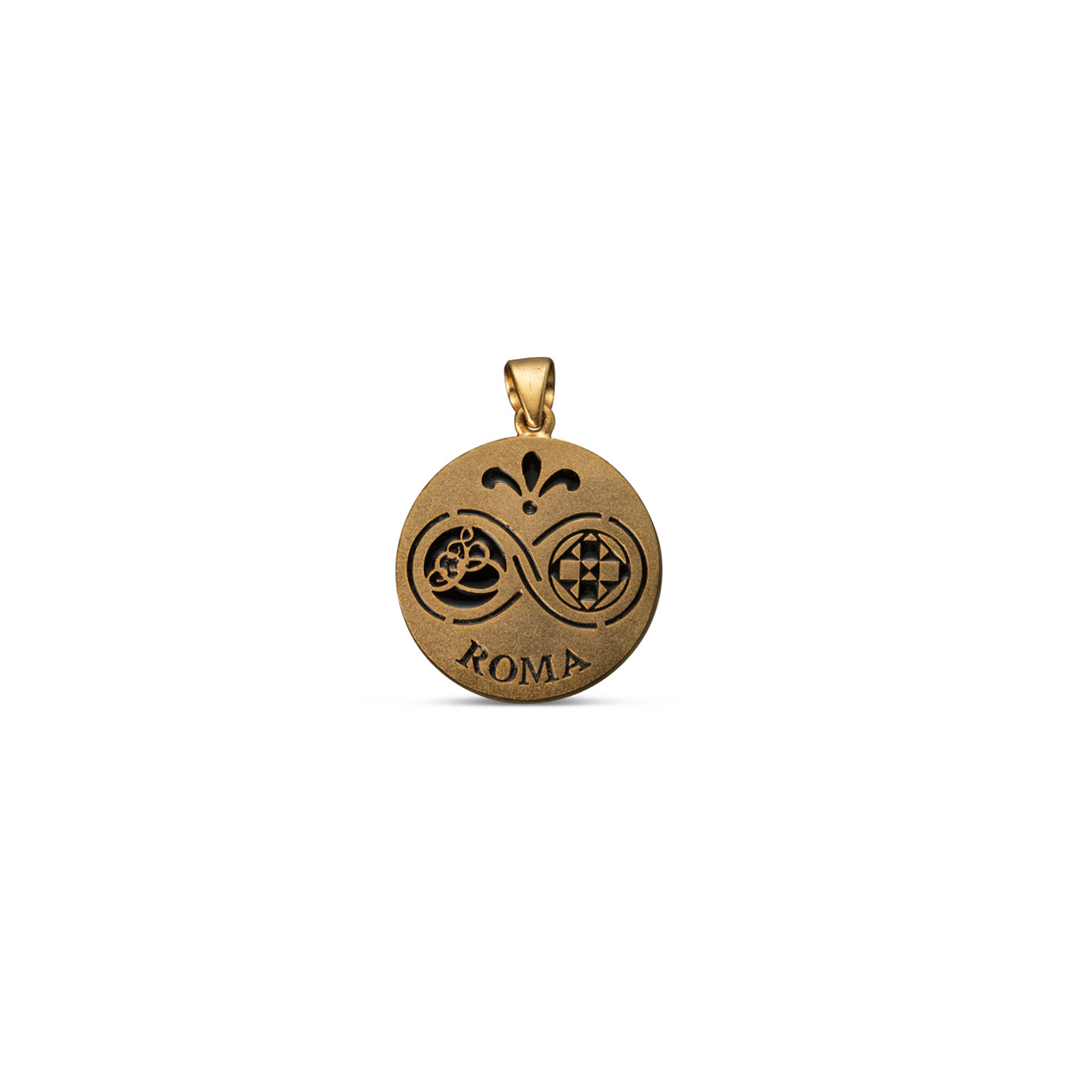 Pendant with bronze theatrical mask